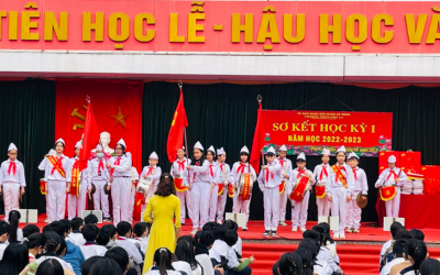 Lễ sơ kết học kì I năm học 2022 - 2023.