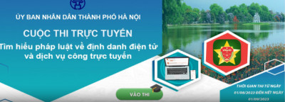 THỂ LỆ CUỘC THI TRỰC TUYẾN TÌM HIỂU PHÁP LUẬT VỀ ĐỊNH DANH ĐT VÀ DỊCH VỤ CÔNG TRỰC TUYẾN.